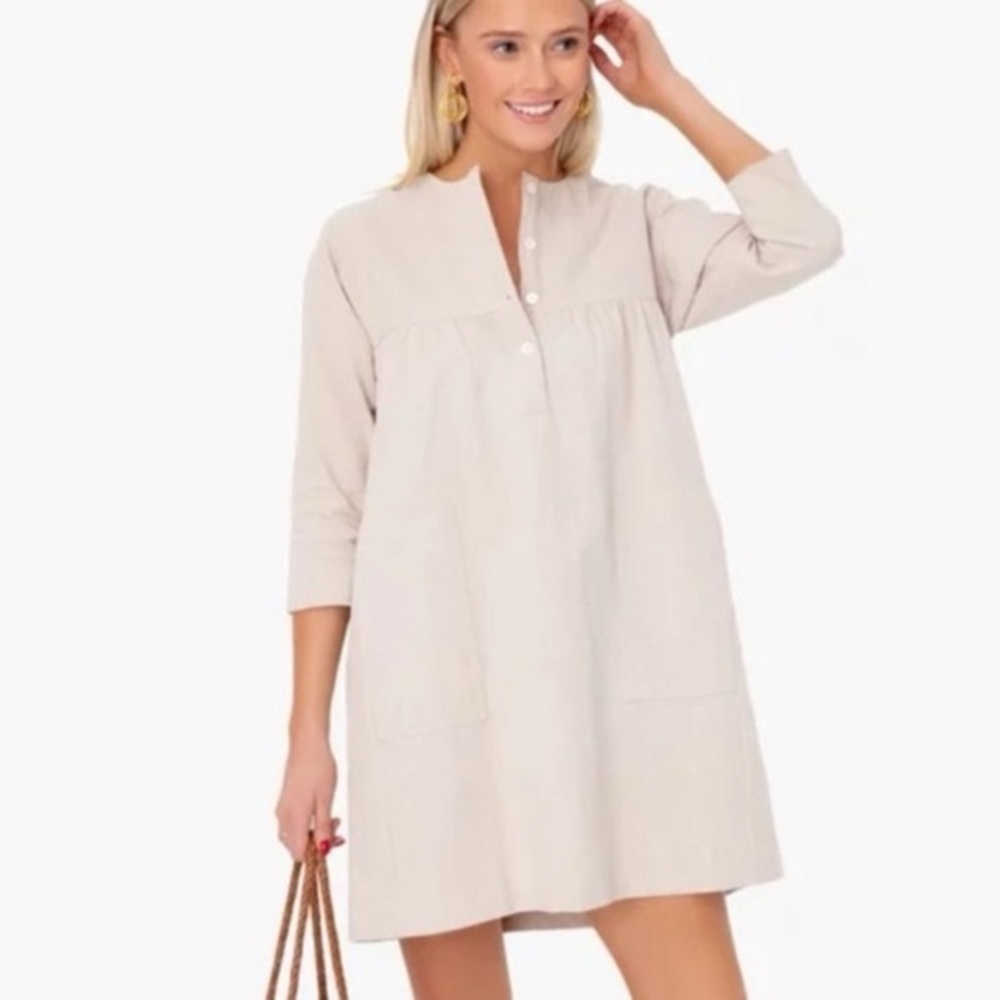 Tuckernuck tan Fallon dress XS